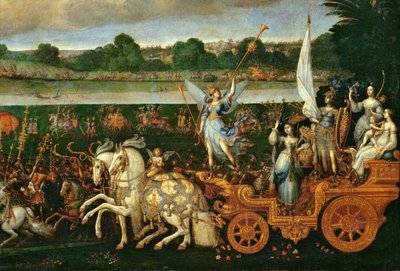 Terre, détail du côté droit, vers 1640-41 - Claude Deruet